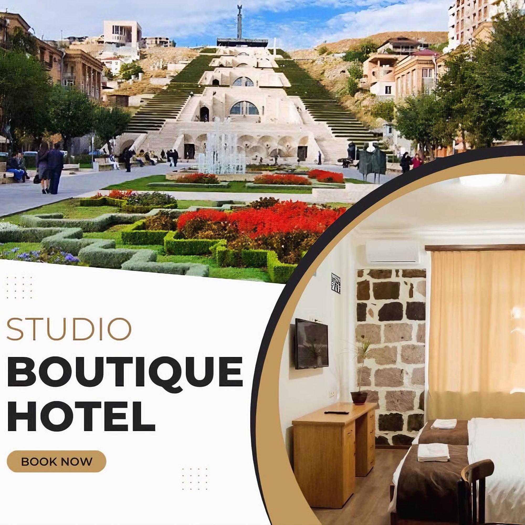 Studio Boutique Hotel At Cascade Erevan Exterior foto